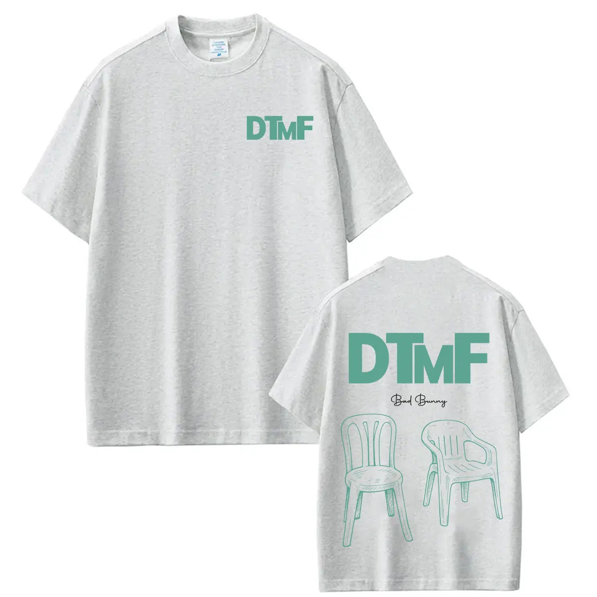 Camiseta del rapero Bad Bunny, Debi Tirar Mas Fotos DTMF, camisetas para hombre y mujer, ropa de moda, camiseta holgada Vintage, Tops, ropa de calle