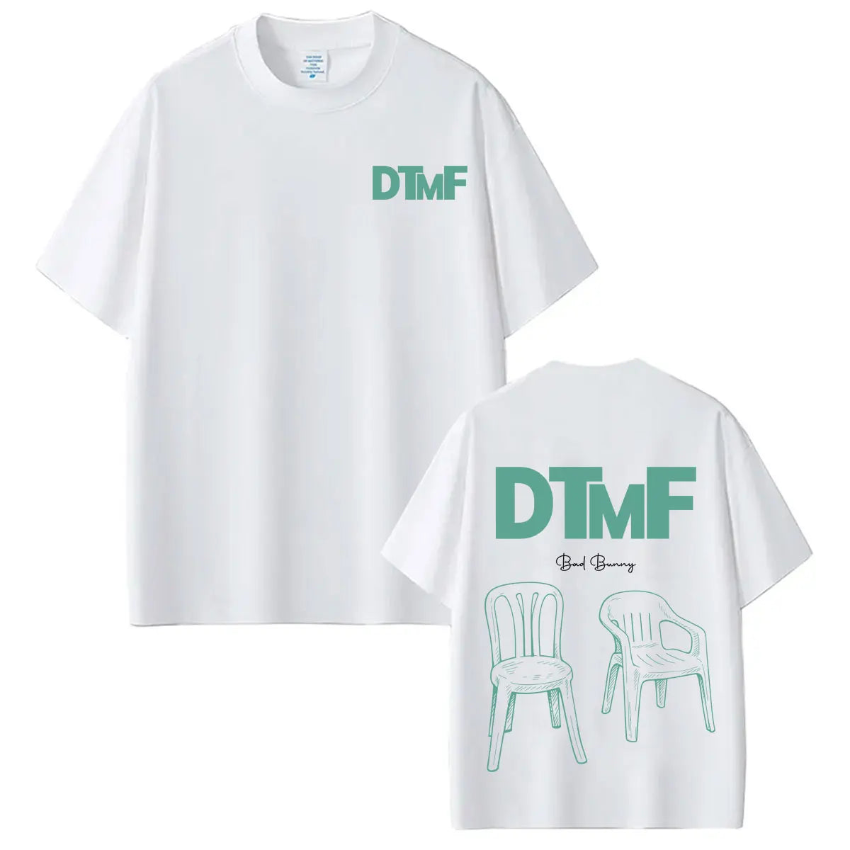 Camiseta del rapero Bad Bunny, Debi Tirar Mas Fotos DTMF, camisetas para hombre y mujer, ropa de moda, camiseta holgada Vintage, Tops, ropa de calle