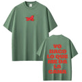 Camiseta del rapero Bad Bunny, camisetas Debi Tirar Mas Fotos DTMF Tour, ropa para hombre, moda femenina, camiseta de verano de Hip Hop, ropa de calle