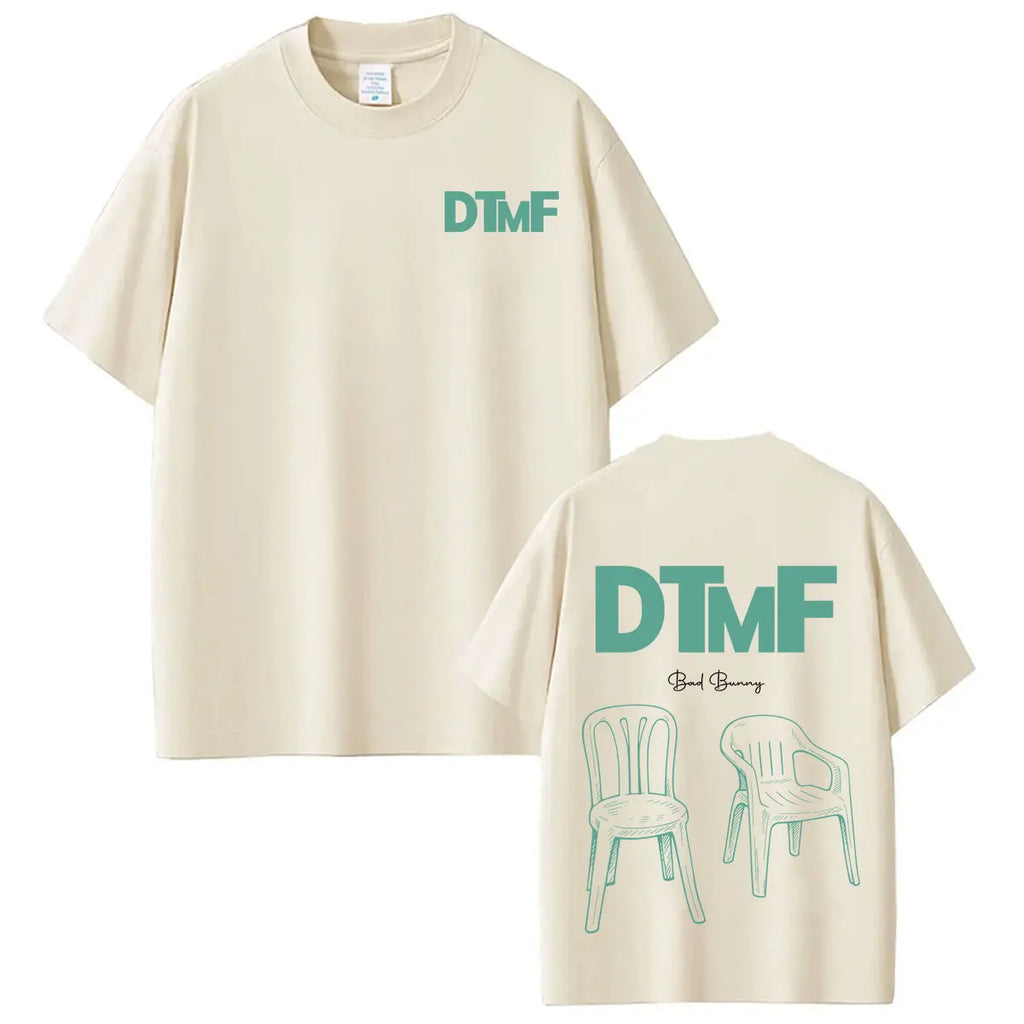 Camiseta del rapero Bad Bunny, Debi Tirar Mas Fotos DTMF, camisetas para hombre y mujer, ropa de moda, camiseta holgada Vintage, Tops, ropa de calle
