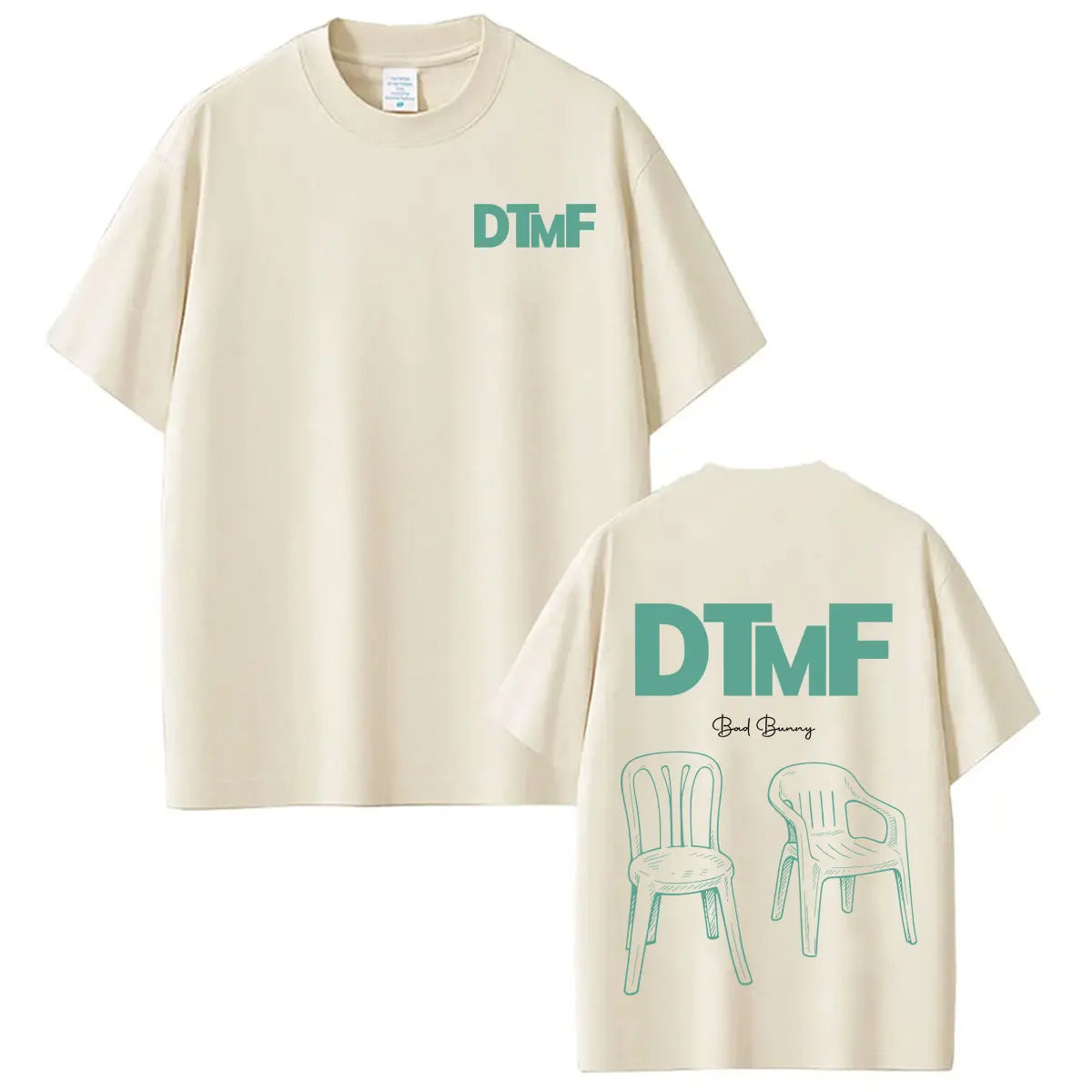 Camiseta del rapero Bad Bunny, Debi Tirar Mas Fotos DTMF, camisetas para hombre y mujer, ropa de moda, camiseta holgada Vintage, Tops, ropa de calle