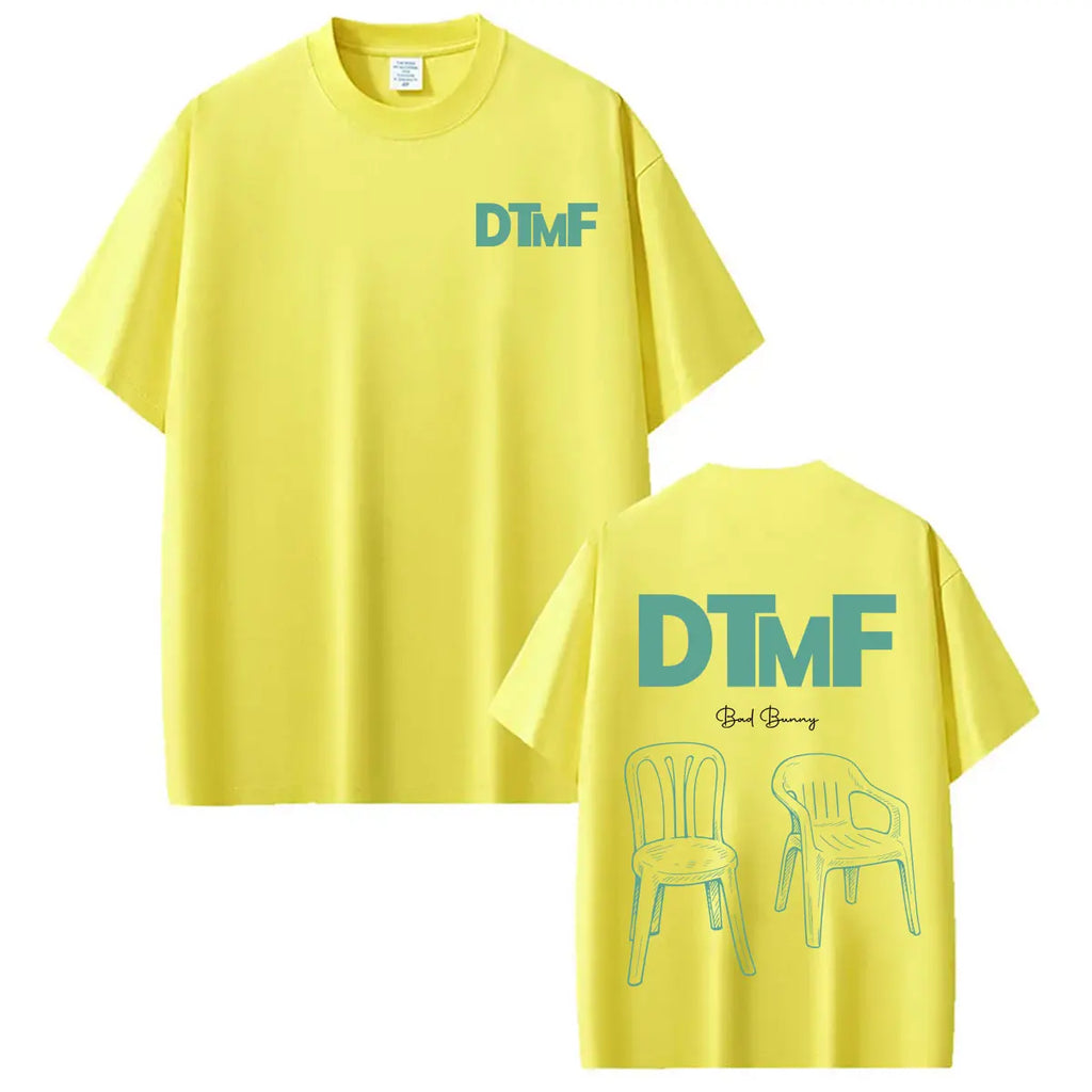 Camiseta del rapero Bad Bunny, Debi Tirar Mas Fotos DTMF, camisetas para hombre y mujer, ropa de moda, camiseta holgada Vintage, Tops, ropa de calle