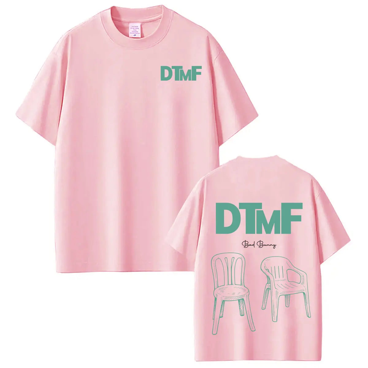 Camiseta del rapero Bad Bunny, Debi Tirar Mas Fotos DTMF, camisetas para hombre y mujer, ropa de moda, camiseta holgada Vintage, Tops, ropa de calle