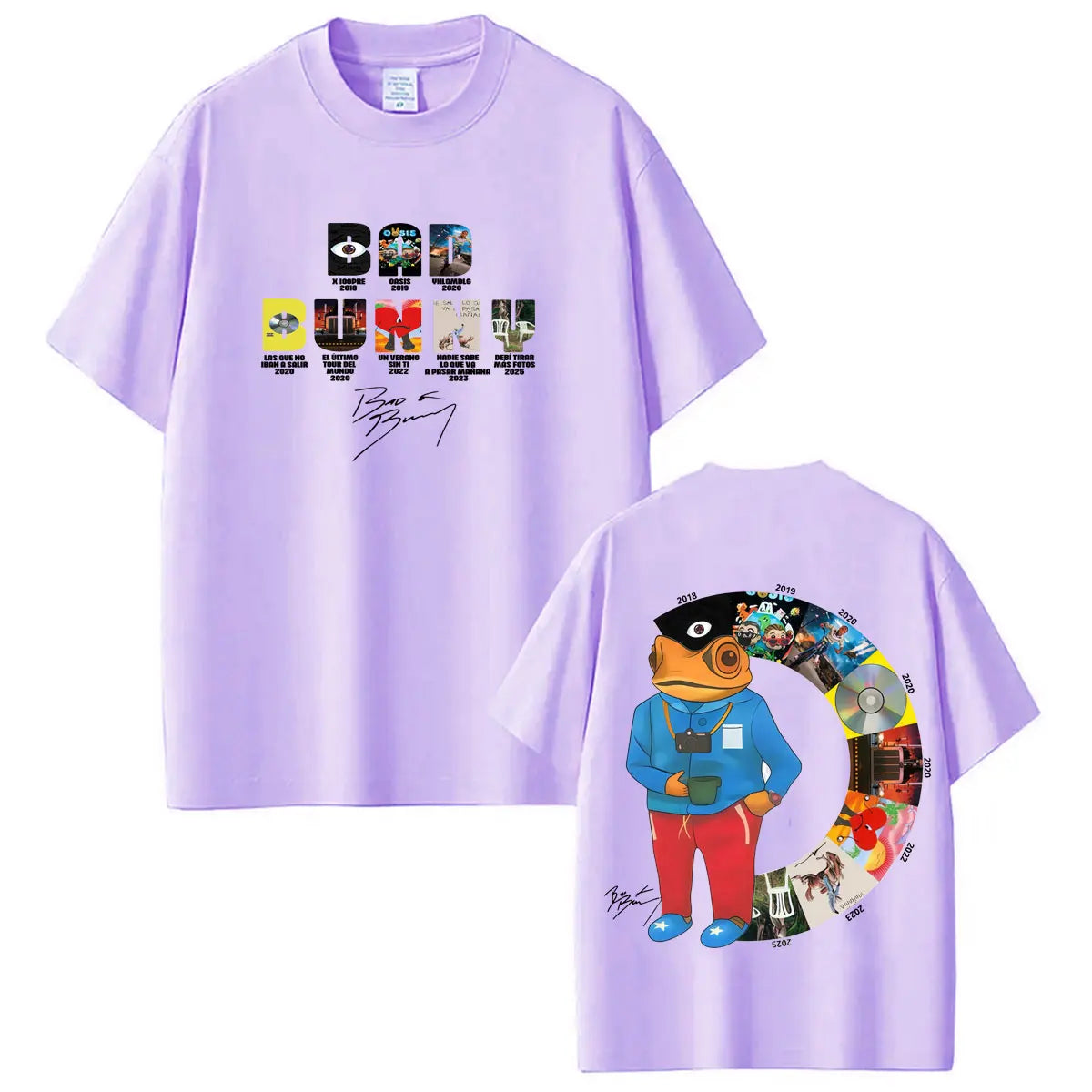 Camiseta del rapero Bad Bunny, camisetas Debi Tirar Mas Fotos DTMF, ropa para hombres y mujeres, camiseta de manga corta de Hip Hop, ropa de calle